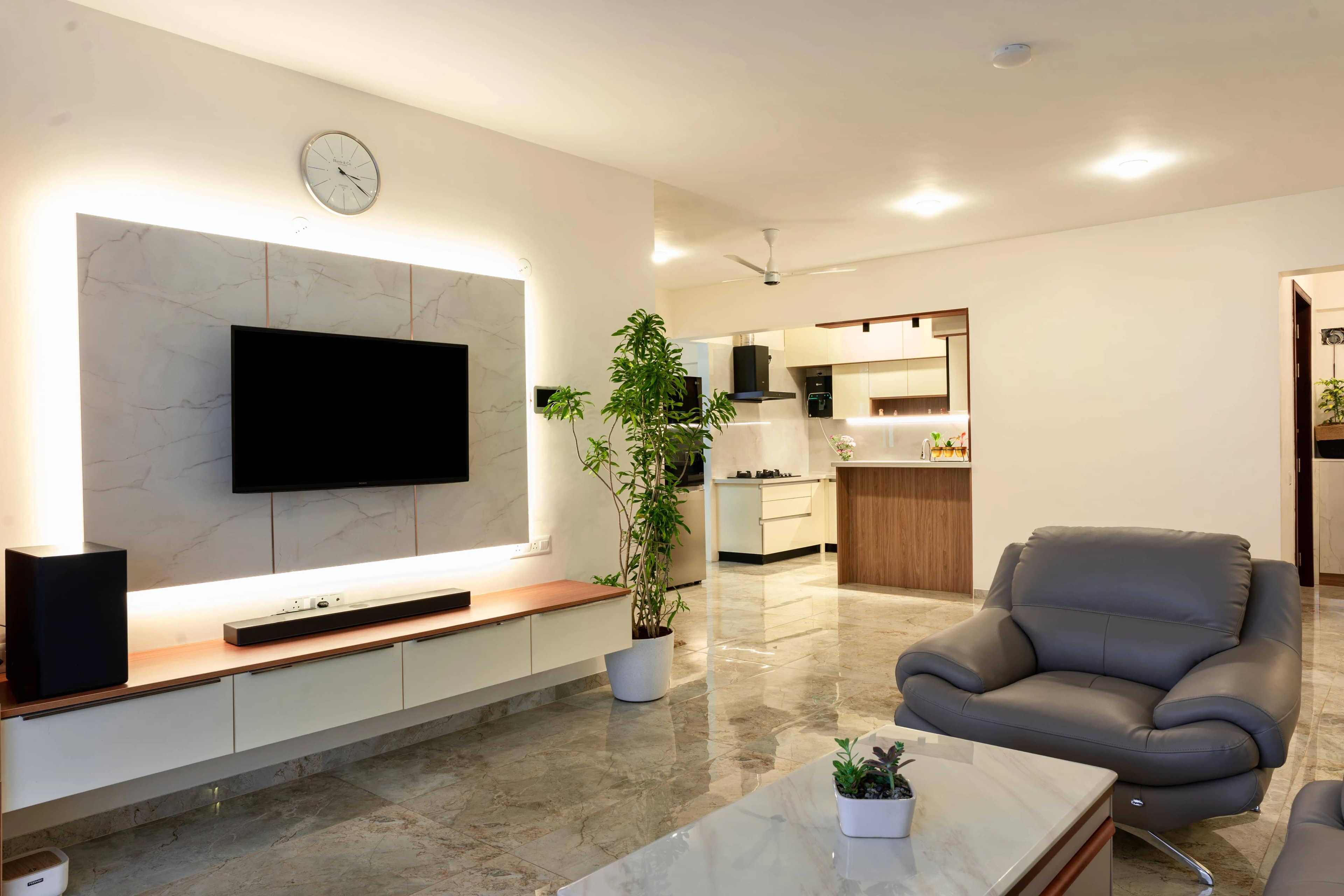 Premium bedroom interior design by Truww Home Interiors in Bengaluru